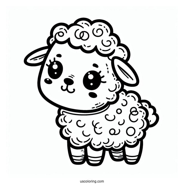 Easy Baby Sheet To Color For Kids