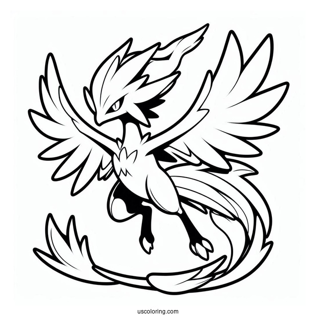 Blaziken From Pokemon Mega Evolution