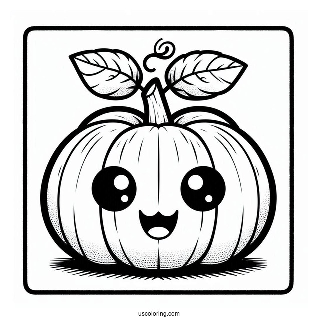 Spookley The Square Pumpkin Coloring Page For Kids