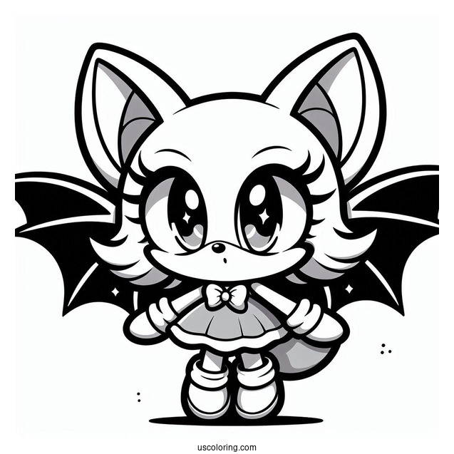 Kawaii Rouge the Bat