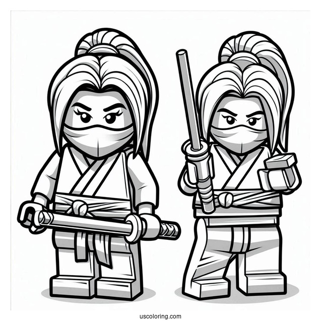 Female Lego Ninja
