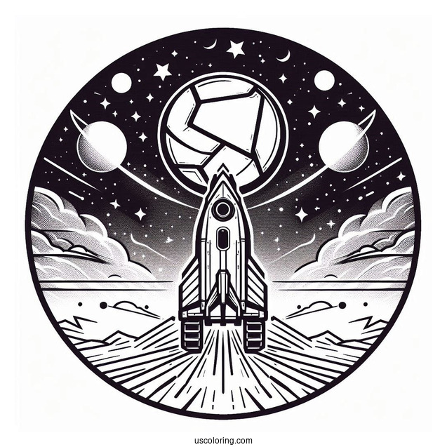 Rocket League Coloring Page Of Logo