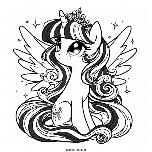 Princess Twilight Sparkle With Equestria Girls Version