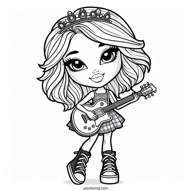 Eitan Bratz Doll Playing Guitar