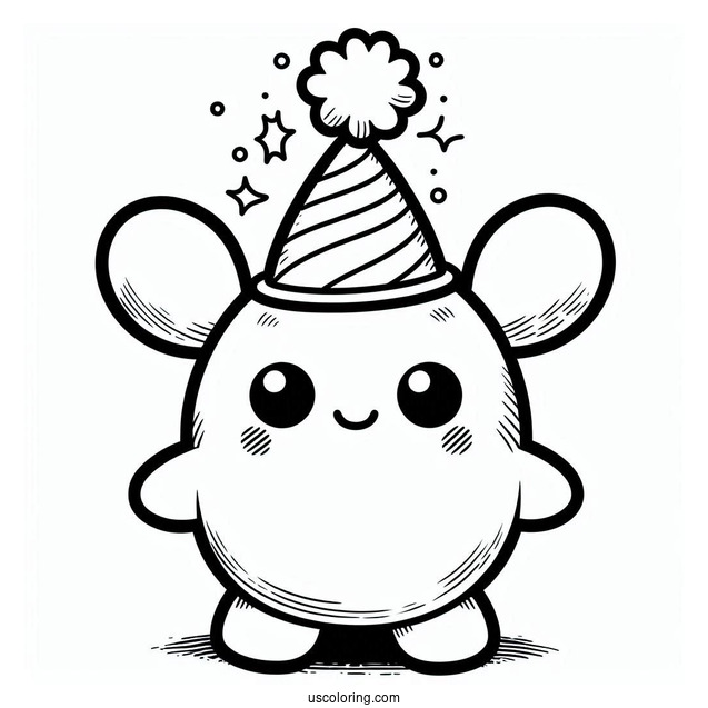 Sprunki Coloring Page Of Easy Raddy For Kids