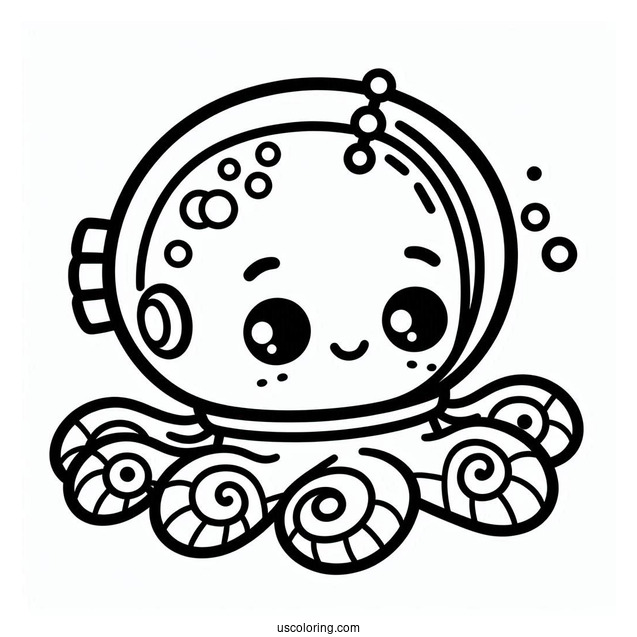 Octonauts Coloring Page Octopod
