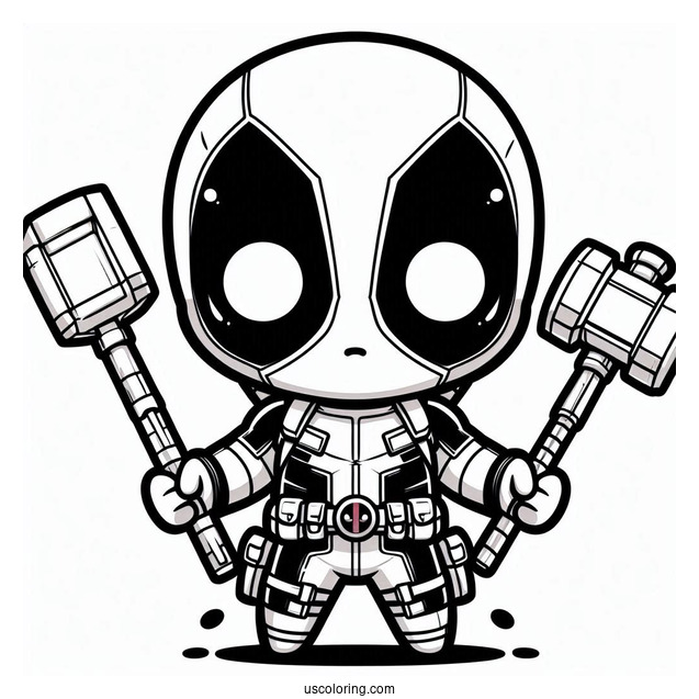 Cute Chibi Deadpool