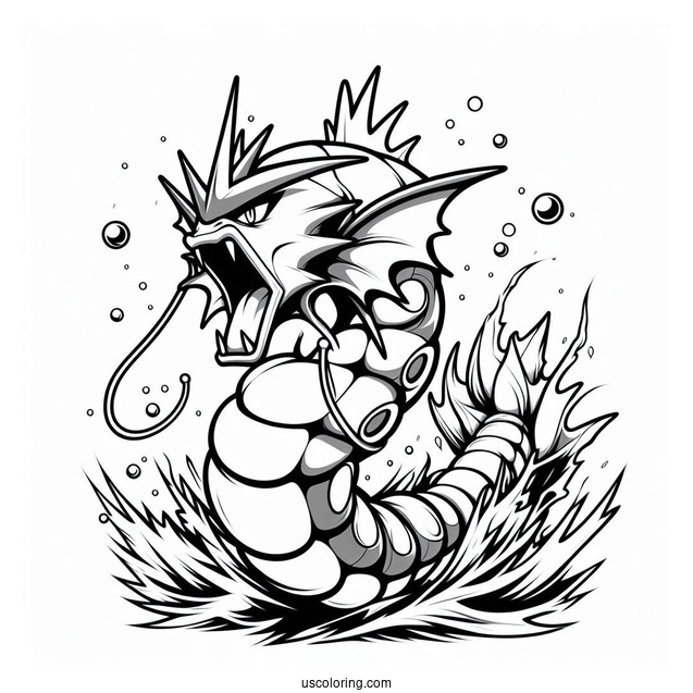 Gyarados In Attack Mode